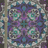 CUADERNO MANDALAS 4 MARCAPAGINAS MORADO | Nan | 9788416055265 (Boncahier)
